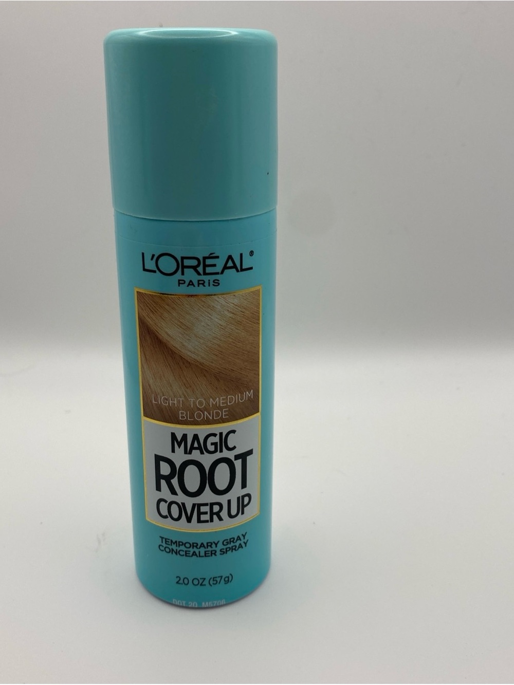 L'Oreal Root Cover Up Spray - Teal Bottle with Blonde Panel